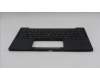 Lenovo 5M11S15780 C-Cover with keyboard, Ukraine, Black, Backlight, WWAN, US