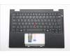 Lenovo 5M11S15883 C-Cover with keyboard, Czech Slovakian, Black, Backlight, UK
