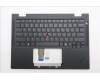 Lenovo 5M11S15889 C-Cover with keyboard, English, Black, Backlight, US
