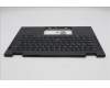 Lenovo 5M11S16033 C-Cover with keyboard, Danish, Black, Backlight, WWAN, UK