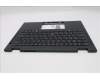 Lenovo 5M11S16061 C-Cover with keyboard, Greek, Black, Backlight, WWAN, US