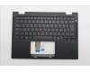 Lenovo 5M11S16077 C-Cover with keyboard, Italian, Black, Backlight, WWAN, UK