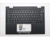 Lenovo 5M11S16095 C-Cover with keyboard, Norwegian, Black, Backlight, WWAN, UK