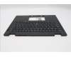 Lenovo 5M11S16121 C-Cover with keyboard, Switzerland, Black, Backlight, WWAN, UK
