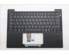 Lenovo 5M11S16161 C-Cover with keyboard, Belgian, Black, Backlight, UK