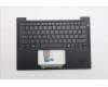Lenovo 5M11S16185 C-Cover with keyboard, English, Black, Backlight, US