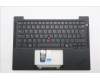 Lenovo 5M11S16227 C-Cover with keyboard, Italian, Black, Backlight, UK