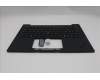Lenovo 5M11S16227 C-Cover with keyboard, Italian, Black, Backlight, UK