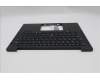 Lenovo 5M11S16251 C-Cover with keyboard, Portuguese, Black, Backlight, UK