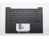 Lenovo 5M11S16267 C-Cover with keyboard, Swedish/Finnish, Black, Backlight, UK