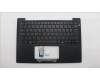 Lenovo 5M11S16292 C-Cover with keyboard, UK English, Black, Backlight, UK