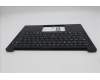 Lenovo 5M11S26818 C-Cover with keyboard, Estonian, Black, UK