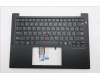 Lenovo 5M11S26828 C-Cover with keyboard, Arabic, Black, Backlight, US