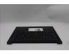Lenovo 5M11S26836 C-Cover with keyboard, Danish, Black, Backlight, UK