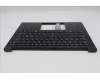 Lenovo 5M11S26892 C-Cover with keyboard, Nordic, Black, Backlight, UK