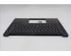 Lenovo 5M11S26906 C-Cover with keyboard, UK English, Black, Backlight, UK