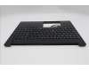 Lenovo 5M11S26999 C-Cover with keyboard, Portuguese, Black, UK