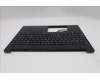 Lenovo 5M11S27047 C-Cover with keyboard, Arabic, Black, Backlight, US