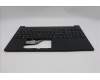 Lenovo 5M11S27094 C-Cover with keyboard, Nordic, Black, Backlight, UK
