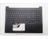 Lenovo 5M11S27095 C-Cover with keyboard, Nordic, Black, Backlight, UK