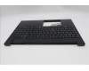 Lenovo 5M11S27113 C-Cover with keyboard, Bulgarian, Black, Backlight, UK