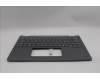 Lenovo 5M11S30361 C-Cover with keyboard, Italian, Luna Grey, Backlight, No World Face Camera, Heat Staking, UK