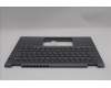 Lenovo 5M11S30361 C-Cover with keyboard, Italian, Luna Grey, Backlight, No World Face Camera, Heat Staking, UK