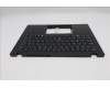 Lenovo 5M11S30653 C-Cover with keyboard, French, Black, Non-Backlight, Heat Staking, US