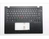 Lenovo 5M11S33664 C-Cover with keyboard, Switzerland, Black, Non-Backlight, Heat Staking, UK