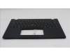 Lenovo 5M11S33709 C-Cover with keyboard, Hungarian, Black, Backlight, Heat Staking, UK