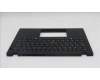Lenovo 5M11S33721 C-Cover with keyboard, Norwegian, Black, Backlight, Heat Staking, UK