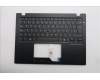 Lenovo 5M11S33733 C-Cover with keyboard, Spanish, Black, Backlight, Heat Staking, UK
