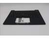 Lenovo 5M11S33821 C-Cover with keyboard, Hebrew, Black, Backlight, US