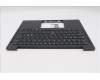 Lenovo 5M11S37312 C-Cover with keyboard, Nordic, Black, Backlight, UK