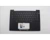 Lenovo 5M11S37463 C-Cover with keyboard, UK English, Black, Backlight, UK