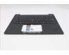 Lenovo 5M11S37490 C-Cover with keyboard, Arabic, Black, Backlight, WWAN, US