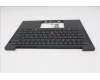 Lenovo 5M11S37599 C-Cover with keyboard, Greek, Black, Backlight, WWAN, US