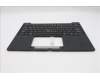 Lenovo 5M11S37979 C-Cover with keyboard, Arabic, Black, Backlight, US