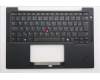 Lenovo 5M11S37995 C-Cover with keyboard, Czech Slovakian, Black, Backlight, UK