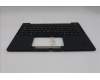 Lenovo 5M11S38055 C-Cover with keyboard, Russian, Black, Backlight, US