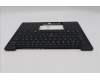 Lenovo 5M11S38108 C-Cover with keyboard, Danish, Black, Backlight, WWAN, UK