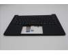 Lenovo 5M11S53765 C-Cover with keyboard, French, Black, Backlight, US