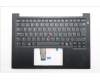 Lenovo 5M11S53789 C-Cover with keyboard, Norwegian, Black, Backlight, UK