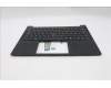Lenovo 5M11S53789 C-Cover with keyboard, Norwegian, Black, Backlight, UK