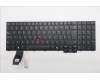 Lenovo 5M11T54196 Keyboard Internal, UK English, Black, Backlight, w/Numpad, UK