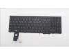 Lenovo 5M11T54199 Keyboard Internal, Ukraine, Black, Backlight, w/Numpad, US
