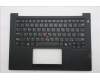 Lenovo 5M11T54211 C-Cover with keyboard, Arabic, Black, Backlight, US