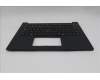 Lenovo 5M11T54295 C-Cover with keyboard, Norwegian, Black, Backlight, UK
