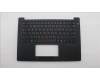 Lenovo 5M11T55189 C-Cover with keyboard, Russian, Black, Backlight, Smart Card Reader, US