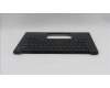 Lenovo 5M11T55191 C-Cover with keyboard, Slovenian, Black, Backlight, Smart Card Reader, UK